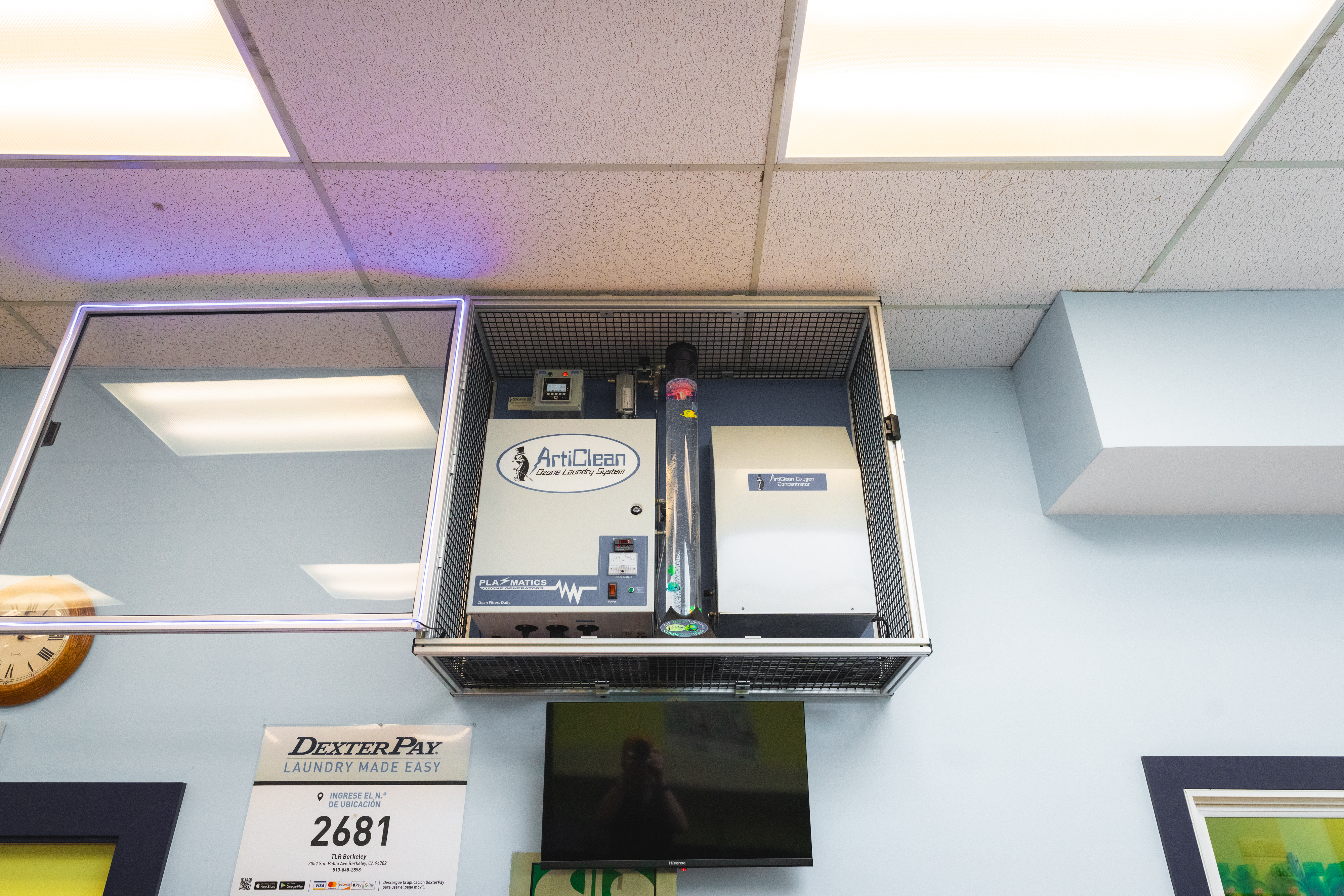 Articlean Ozone System On Wall Wide