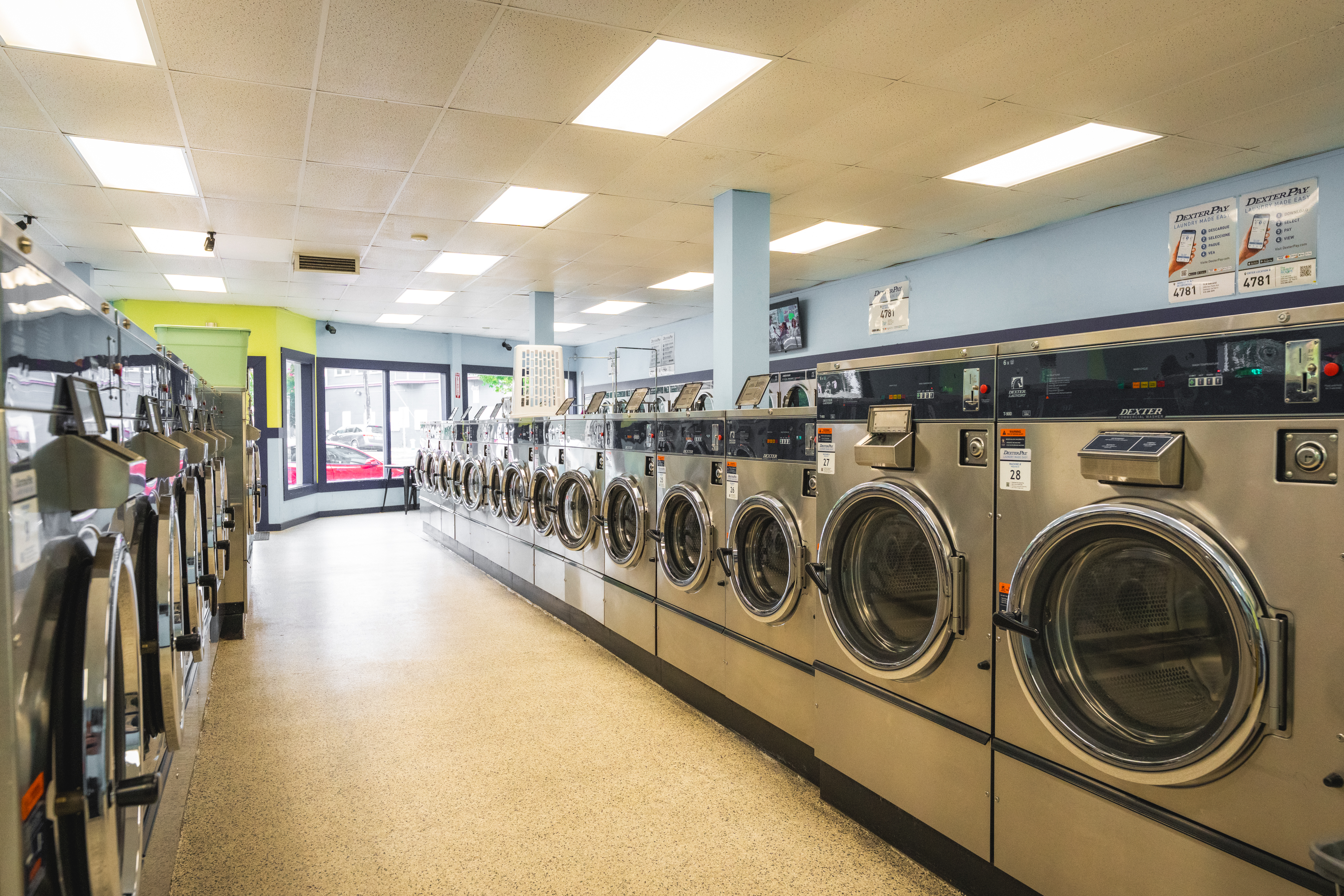 Washer Wall Wide Angle Full Row
